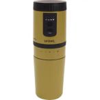 マクロス(macros) MEK-107OM オーカーマスタード ダイヤル調節 オールインワンコーヒーメーカー カフェラベル 180ml 電動ミル付コーヒーメーカー