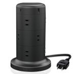 Yahoo! Yahoo!ショッピング(ヤフー ショッピング)エレコム（ELECOM） ECT-2220BK ブラック タワータップ USB-C×2 USB-A×3 延長コード Aタイプ 2ピン