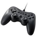  Elecom (ELECOM) JC-GP20S-BK черный проводной стандартный игра накладка PC контроллер USB подключение 13 кнопка 