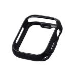  Elecom (ELECOM) AW-24BBPUBK черный Apple часы покрытие Series 10 42mm бампер soft боковая сторона защита 