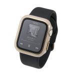 エレコム(ELECOM) AW-25EFCGJGB グレージュ アップルウォッチ カバー SE 第3世代/第2世代 (40mm) フルカバー メタリックライン 耐衝撃PCフレーム