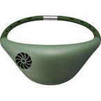 ネックファン ドウシシャ WSF-102B-KH Hooop USB充電式DC 首掛け 扇風機 カーキ 風量3段階