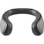 扇風機 ドウシシャ ZSF-050BBK ブラック DC大風量ネックファン USB-typeC充電 風量3段階