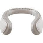 扇風機 ドウシシャ ZSF-050BGG グレージュ DC大風量ネックファン USB-typeC充電 風量3段階