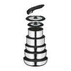 サーモス(THERMOS) KSF-8A-S ステンレス 取っ手のとれるフライパン８点セットFA