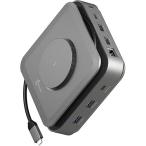 j5create(ジェイファイブ クリエイト) JCD3199 USB-C 無線充電搭載 12in1 ドッキングステーション