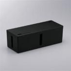 バッファロー(BUFFALO) BSTB01LBK(ブラック) ケーブルボックス 電源タップ&ケーブル収容 L