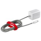 バッファロー(BUFFALO) BSMPA2403LC1TWH(ホワイト) 2.4A USB急速充電器 Lightningケーブル一体型タイプ 1.5m