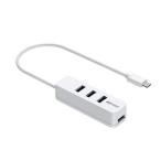 バッファロー(BUFFALO) BSH4U320C1WH ホワイト USBハブ 4ポート
