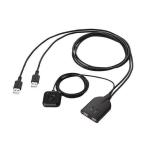  Elecom (ELECOM) KM-A22BBK персональный компьютер переключатель USB 2 шт. переключатель 