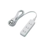¥¨¥ì¥³¥à(ELECOM) T-TST02-22420WH(¥Û¥ï¥¤¥È) ÅŸ»¥¿¥Ã¥× ¤Û¤³¤ê¥·¥ã¥Ã¥¿¡¼ÉÕ ±äĹ¥³¡¼¥É 2¥Ô¥ó 4¸Ä¸ý 2m