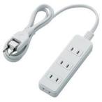 ¥¨¥ì¥³¥à(ELECOM) T-S02-2410WH(¥Û¥ï¥¤¥È) ÅŸ»¥¿¥Ã¥× ±äĹ¥³¡¼¥É 2¥Ô¥ó 4¸Ä¸ý 1m