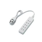 ¥¨¥ì¥³¥à(ELECOM) T-S02-2610WH(¥Û¥ï¥¤¥È) ÅŸ»¥¿¥Ã¥× ±äĹ¥³¡¼¥É 2¥Ô¥ó 6¸Ä¸ý 1m