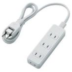 ¥¨¥ì¥³¥à(ELECOM) T-ST02-22410WH(¥Û¥ï¥¤¥È) ÅŸ»¥¿¥Ã¥× ¤Û¤³¤ê¥·¥ã¥Ã¥¿¡¼ÉÕ ±äĹ¥³¡¼¥É 2¥Ô¥ó 4¸Ä¸ý 1m