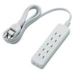 ¥¨¥ì¥³¥à(ELECOM) T-ST02-22620WH(¥Û¥ï¥¤¥È) ÅŸ»¥¿¥Ã¥× ¤Û¤³¤ê¥·¥ã¥Ã¥¿¡¼ÉÕ ±äĹ¥³¡¼¥É 2¥Ô¥ó 6¸Ä¸ý 2m