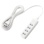 ¥¨¥ì¥³¥à(ELECOM) T-K1A-2450WH(¥Û¥ï¥¤¥È) Í륬¡¼¥É¥¿¥Ã¥× ±äĹ¥³¡¼¥É 2¥Ô¥ó 4¸Ä¸ý 5m