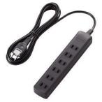 ¥¨¥ì¥³¥à(ELECOM) T-K1A-2625BK(¥Ö¥é¥Ã¥¯) Í륬¡¼¥É¥¿¥Ã¥× ±äĹ¥³¡¼¥É 2¥Ô¥ó 6¸Ä¸ý 2.5m