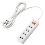 ¥¨¥ì¥³¥à(ELECOM) T-K3A-2425WH(¥Û¥ï¥¤¥È) Í륬¡¼¥É¥¿¥Ã¥× °ì³ç¥¹¥¤¥Ã¥ÁÉÕ ±äĹ¥³¡¼¥É 2¥Ô¥ó 4¸Ä¸ý 2.5m