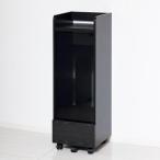 ショッピングゲーム機 クロシオ 【組立式】25241 ゲーム機ラック キャスター付き ブラック