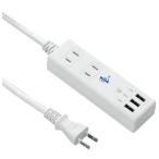 ¥ä¥¶¥ï VFC34A2AC3U(Çò) ¹ñÆâ³¤³°·óÍÑ2AC3USB3.4A 2¸Ä¸ý(¾åÁÞ¤·) 1m