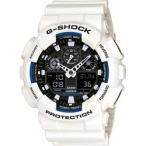 ショッピングg-shock ブラック CASIO(カシオ) GA-100B-7AJF G-SHOCK(ジーショック) 国内正規品 ホワイト×ブラック メンズ 腕時計