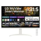 LGエレクトロニクス(LG) 32SR75U-W LG MyView Smart Monitor 31.5型 4KwebOS搭載モニター