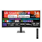 LG electronics (LG) 34U620SB-B LG Smart Monitor AI 34 type 21:9 искривление поверхность type 1800R 3440x1440 webOS установка HDR10 монитор дисплей 