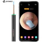 QIPOWER(チーパワー) スマホとつないでアプリで見ながら掃除ができるスマート耳かき QiPower スマート耳かき QE-15 ブラック IOT-QP-15-BK