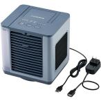 【長期保証付】ショップジャパン ここひえ R8 ブルーグレー CCH8BGWS　省エネ小型クーラー 2026年モデル ターボモード リモコン付き