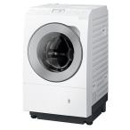 【標準設置料金込】【長期5年保証付】パナソニック(Panasonic) NA-LX127DL-W(マットホワイト) 洗濯乾燥機 左開き 洗濯12kg/乾燥6kg