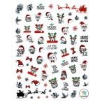 Yahoo! Yahoo!ショッピング(ヤフー ショッピング)簡単貼るだけ ネイルシール 動物たちのクリスマス [ クリスマス サンタ 猫 ねこ ネコ 犬 いぬ イヌ 動物 アニマル 雪の結晶 動物 アニマル リボン ]