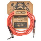 Orange オレンジ ケーブル CA035 10ft 約3m S/L ギター・ベース用 シールド CRUSH Instrument Cable【ネコポス(旧速達メール便)送料無料】