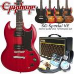 エピフォン  Epiphone SG Special VE (Satin E1) SGスペシャル エレキギター VOXアンプ付き 初心者 入門15点セット
