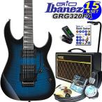 Gio Ibanez アイバニーズ GRG320FA TBS エレキギター 初心者セット VOXアンプ付き15点セット