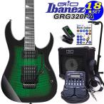 Gio Ibanez Ibanez GRG320FA TEB электрогитара начинающий комплект 18 пункт ZOOM G1Four имеется 