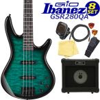 Gio Ibanez GSR280QA-TMS Ibanez 4 string electric bass introduction 8 point set 