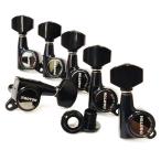 ゴトー ギター ペグ GOTOH SG381 07 B L6 ブラック 片側 6個セット 【SG381-07/B/L6】