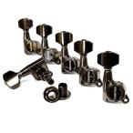 ゴトー ギター ペグ GOTOH SG381MG 07 CK(コスモブラック) マグナムロック L6 片側 6個セット 【SG381MG-07/CK/L6】