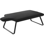 山崎実業Yamazaki人体型スチールメッシュアイロン台 タワー ブラック 約W70XD36XH21cm タワー ハンガーフック付き クロ