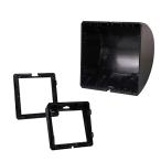 リアカメラ 外カバー ケース 純正風 装着 汎用 配線スッキリ 車外 車内 ドライブレコーダー MDR DVR リアカメラカバー MDR-COV