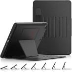 SEYMAC stock ケース iPad 9/8/7世代(2021/2020/2019) 10.2インチ ケース 耐衝撃 多角度横置き調節 オ