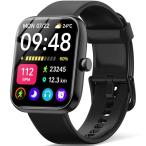 スマートウォッチ【2025新登場・性能進化モデル】iPhone対応 アンドロイド対応 Bluetooth通話機能付き 1.83インチ大画面 SM