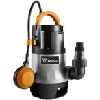 プラスチック 750W 水中ポンプ DEKO 循環ポンプ 底部入水式 最大吐出量12500L/H 最大揚程8M 汚水 清水用 AC-110V 6