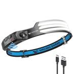 Smiling Shark заряжающийся LED передняя фара USB зарядка возможна 3 раз высокая яркость уличный head la