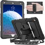 ショッピングipad 2017 ケース Timecity iPad Pro 10.5インチ/ iPad Air3 ケース 2017/ 2019 耐衝撃 保護フィルム内藏 ペン収納 36