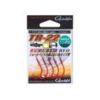 がまかつ TR-22 （シングル） レッド 5本入 アシストフック　1号(5本入) 【ハリ・フック】