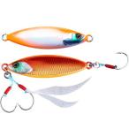 ジャッカル フラッグトラップ リーフ 80g G-0737 明滅オレンジグロー