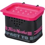  рыболовный . человек TsuriMusha осушитель корм BOX розовый / черный 