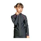  Nike школьный купальник длинный рукав F/Z длинный рукав девушки Rush Guard девочка Kids Junior ученик начальной школы . индустрия плавание бассейн море 1991085 003 розовый NIKE 2024 лето 