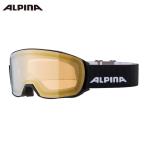 アルピナ スノーゴーグル NAKISKA Q-LITE A7180 8 31 ブラック 2022-23 アルペン スキー スノーボード スノボ Alpina 【202212C】